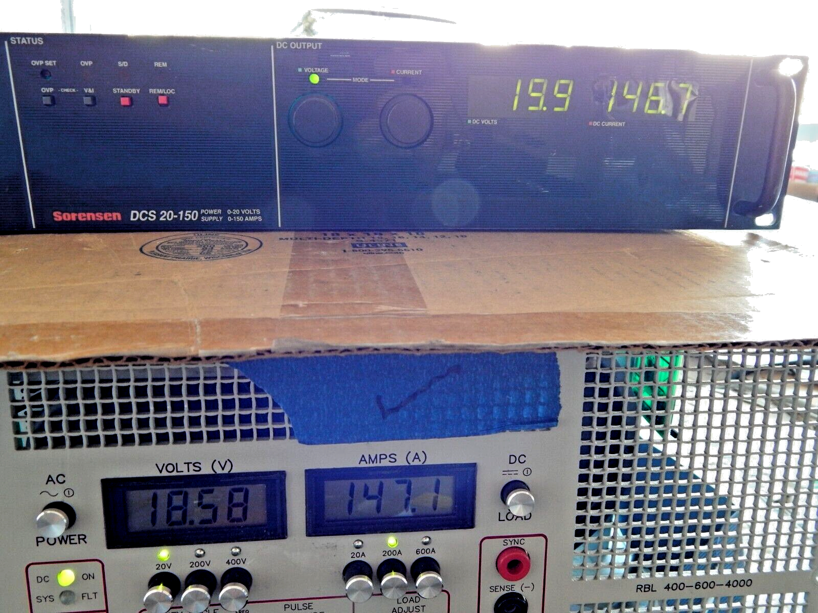 Sorensen DCS 20-150 Programmable DC Power Supply Sorensen DCS 20-150 Programmable DC Power Supply